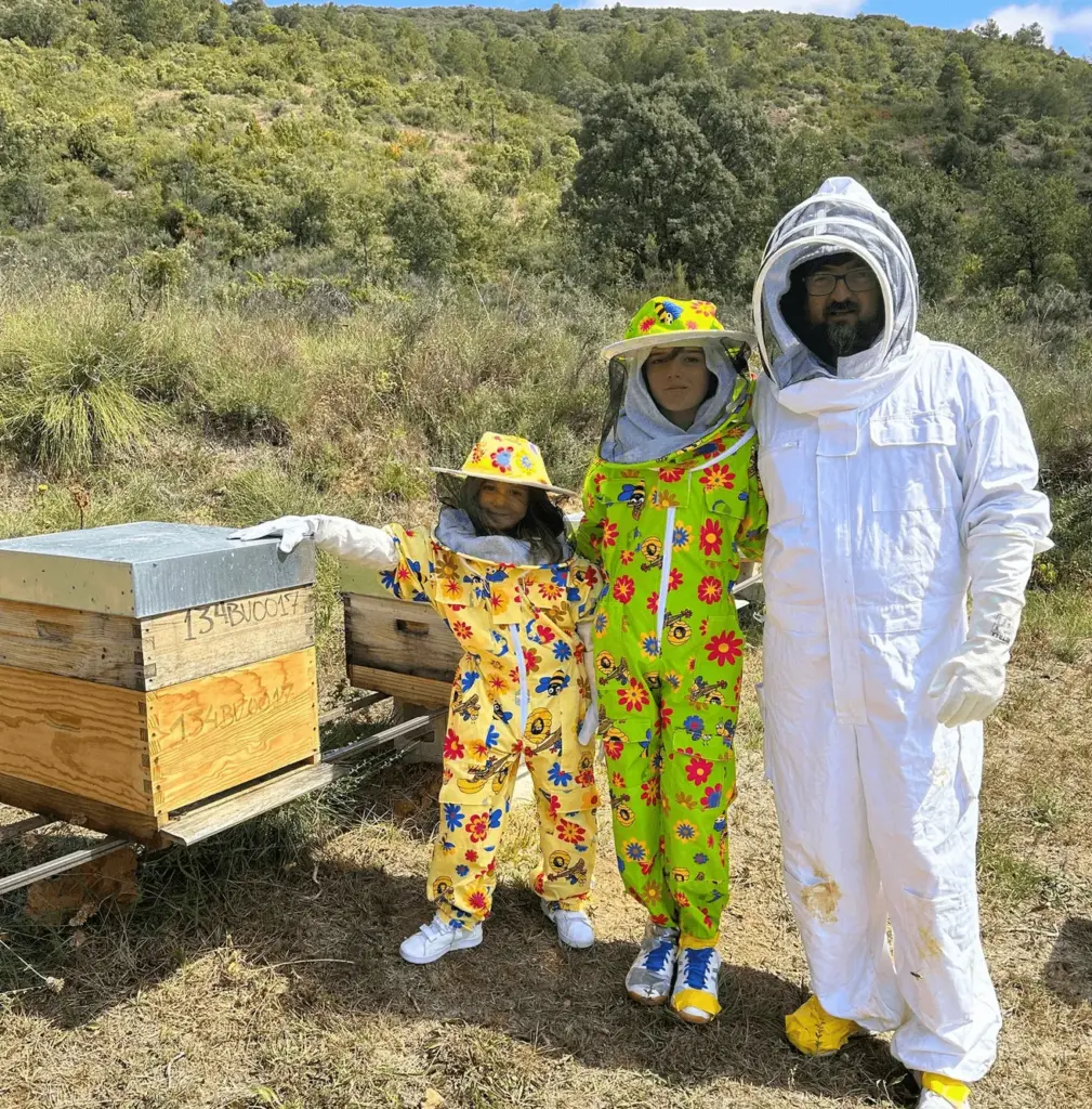 Apicultura en familia